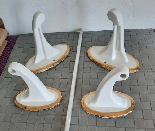 Bagno - supporti porcellana - Hadida Fine Bone China - edizione oro 22 carati - Foto 3 di 10