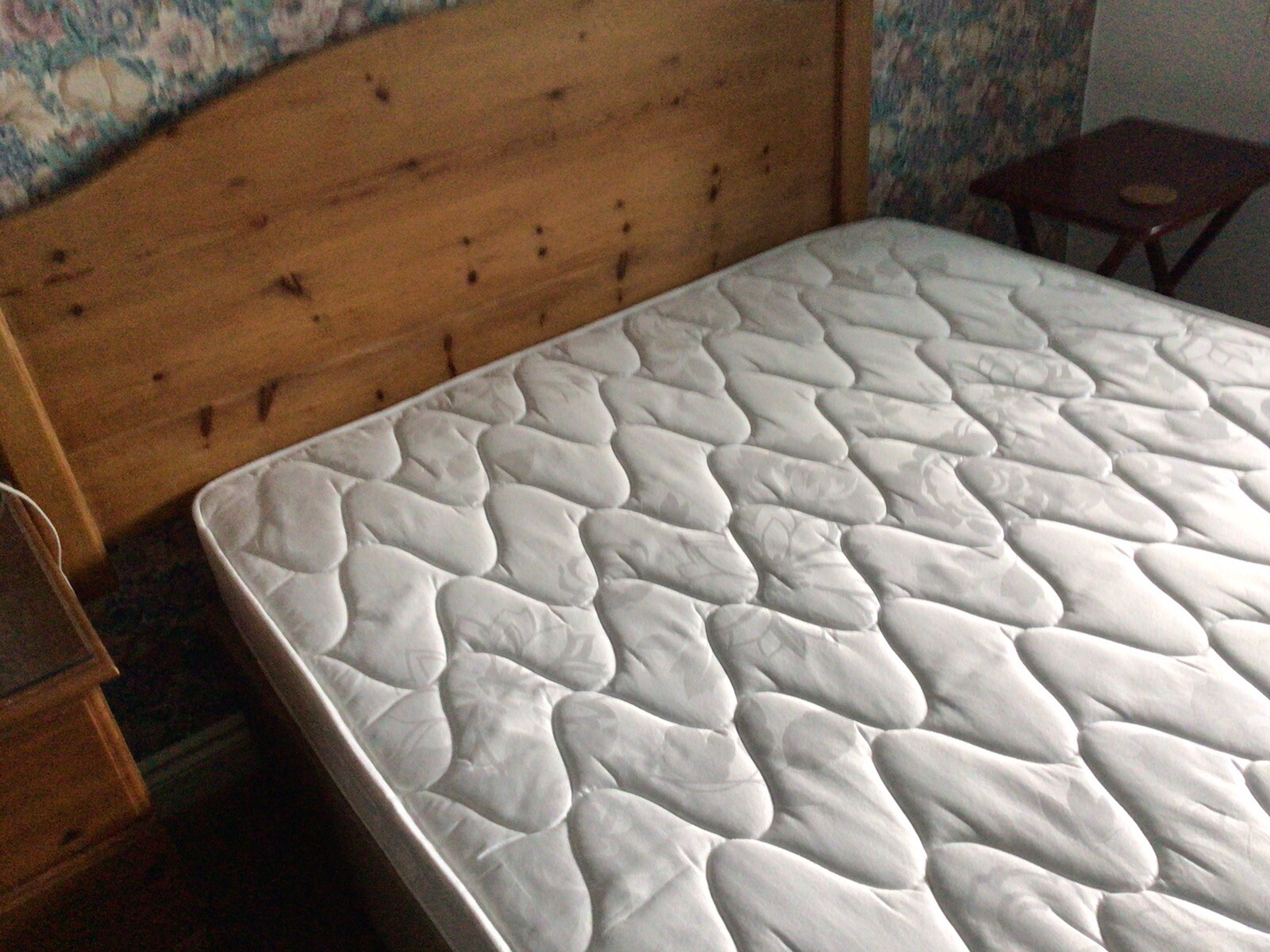 double bed with mattress used eBay