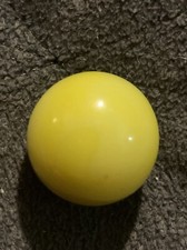 Christensen Agate Opaque Yellow Shooter Pontil Marble