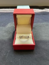 Unisex Sterling Silver Ring Jewelry with hammered design