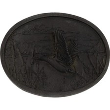 New Duck Mallard Western Hunter Hunting Game Bird 80s NOS Vintage Belt Buckle