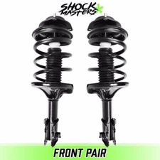 Front Pair Complete Struts Coil Springs for 2000-2006 Hyundai Elantra