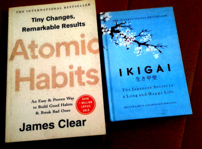 ATOMIC HABITS (PAPERBACK) - JAMES CLEAR+ Ikigai(PB)-2 books GIFTSET