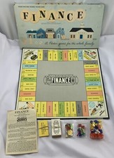 1962 Finance Game by Parker Brothers Complete? in Good Condition