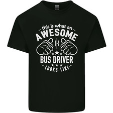 Un Stupenda Autobus Autista Looks Like Uomo Cotone T-Shirt