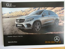 Mercedes-Benz GLE Coupè Preisliste vom 02. Mai 2016