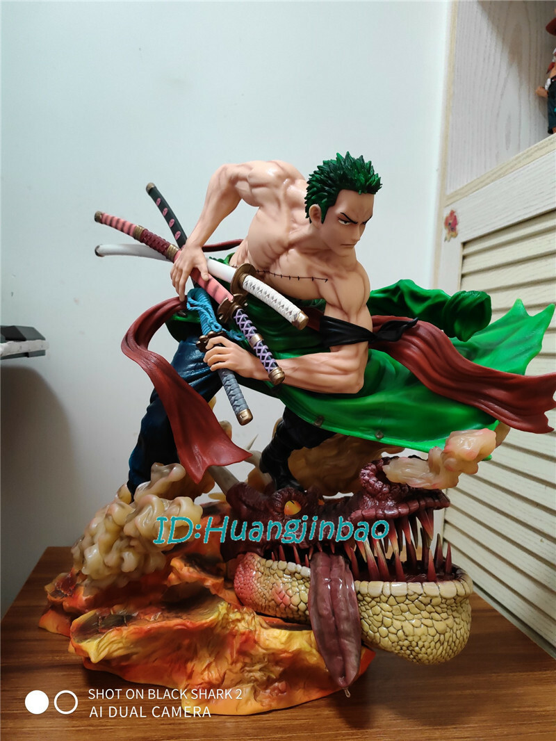 1 STATUE BANPRESTO FIGURE ONE PIECE RORONOA ZORO SWORDSMEN 15 CM SWORDS MEN VOL