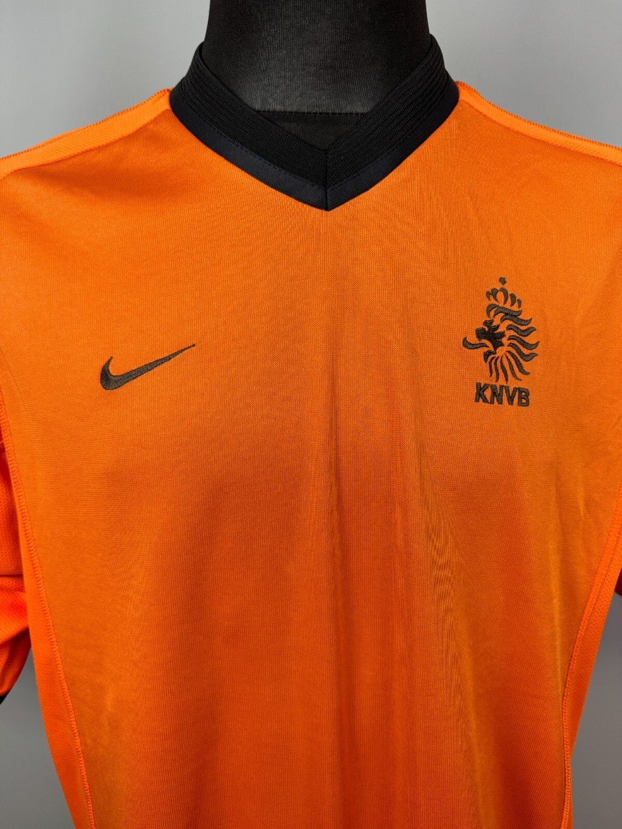 HOLLAND 2000 2002 KLUIVERT HOME SHIRT FOOTBALL SOCCER JERSEY NIKE