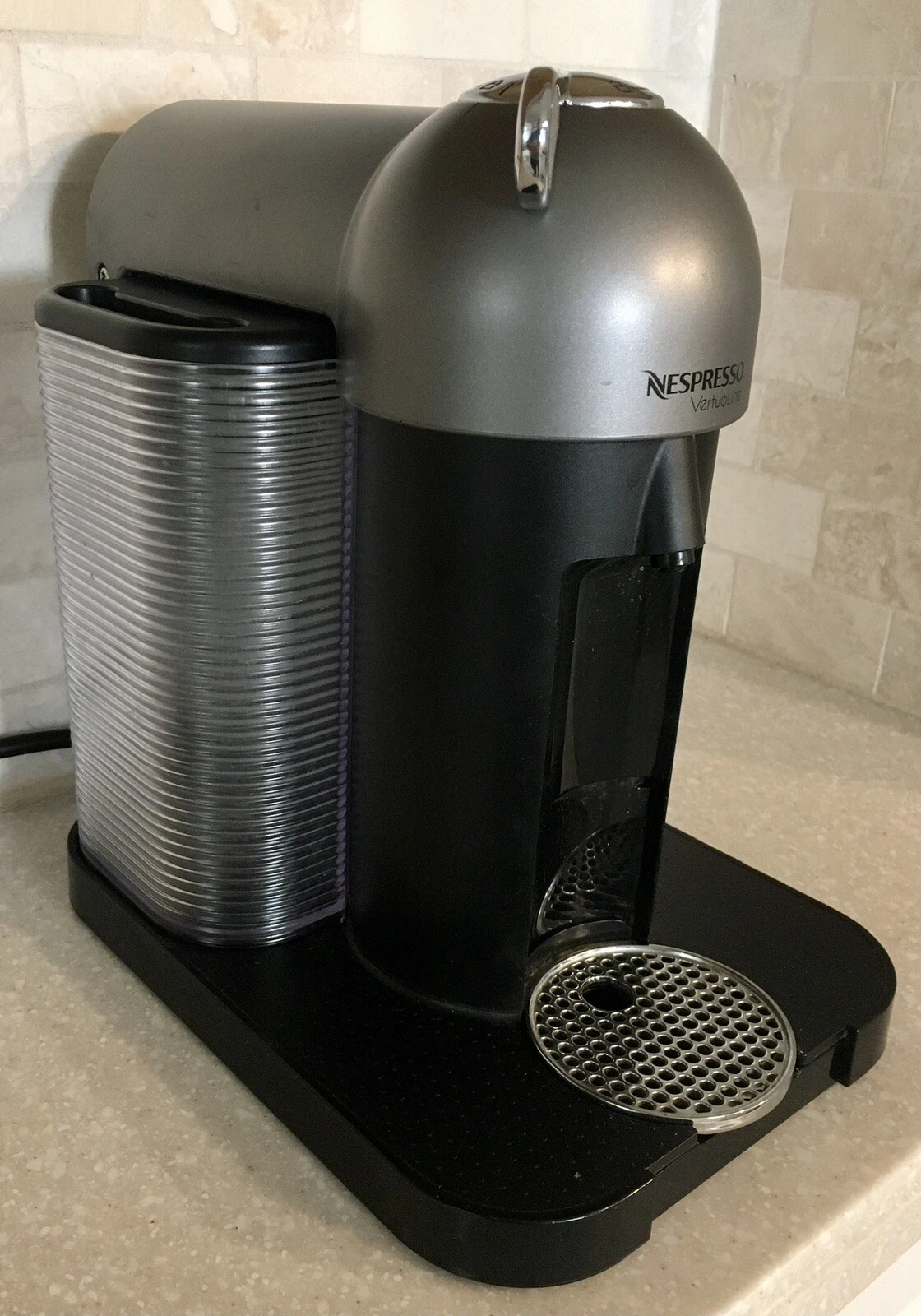 Nespresso VertuoLine Coffee and Espresso Machine GCA1 Hospitality & Home Silver