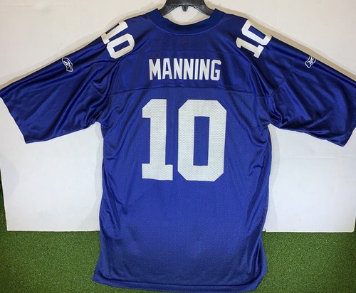 Vintage Eli Manning #10 New York Giants Reebok Super Bowl XLII Jersey Sz XL - Picture 2 of 23