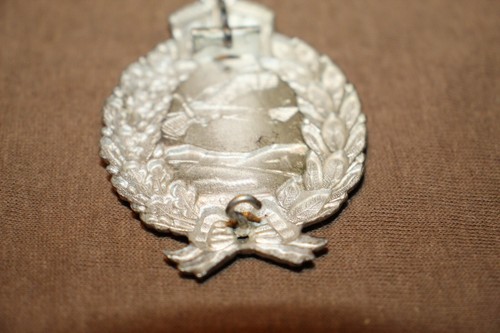Insignia de piloto alemán imperial original rara de la Primera Guerra Mundial con acabado esmerilado completo y pasador trasero - Imagen 10 de 13