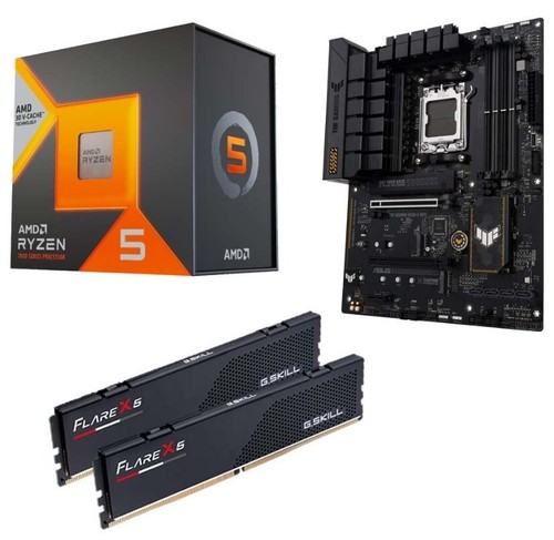 Neu AMD Ryzen 5 7600X3D ASUS B650-E TUF Gaming WiFi AM5 G.Skill 32GB DDR5 6000 - Bild 2 von 2