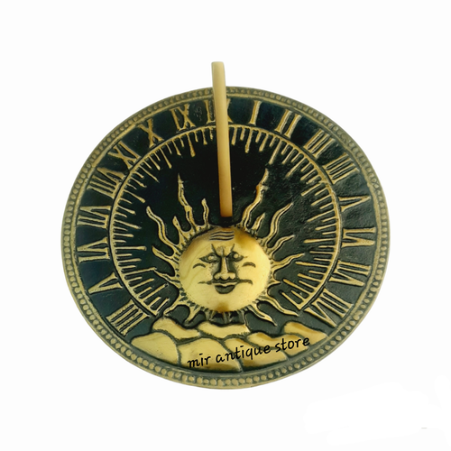 Nautical Sun Sundial Clock for Garden Yard Outdoor Home Decor For Sundial Gift - Picture 2 of 6