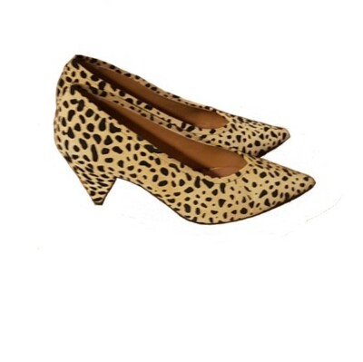 Topshop Shoes Heels Jeri Leopard Size