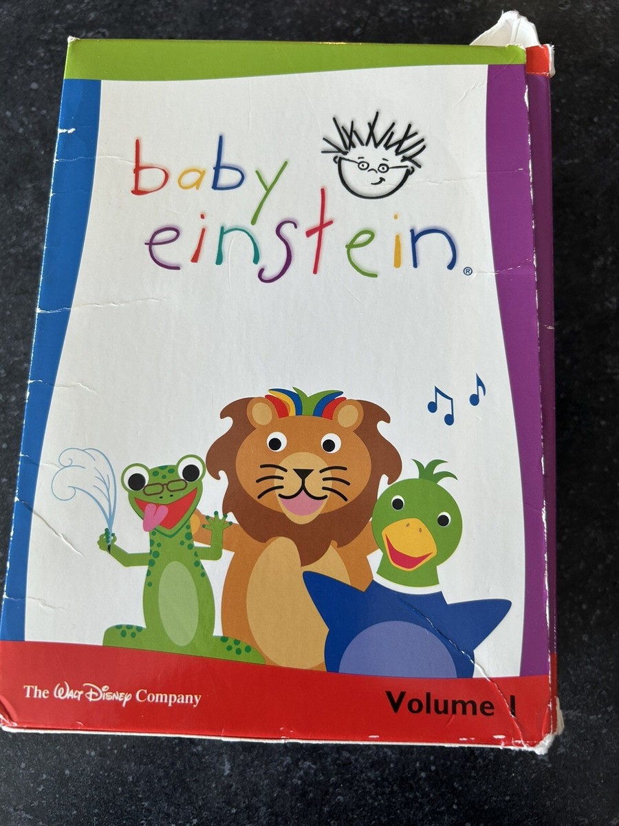 Walt Disney Baby Einstein Volume 1 Box Set of 4 DVDs, Family Plus
