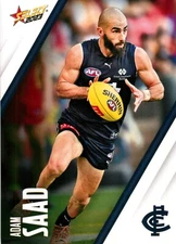 2023 CARLTON BLUES AFL Card ADAM SAAD Footy Stars
