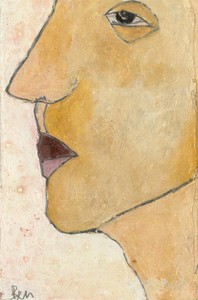 Ben-Carrivick-Contemporary-Oil-Head-Study-in-Profile