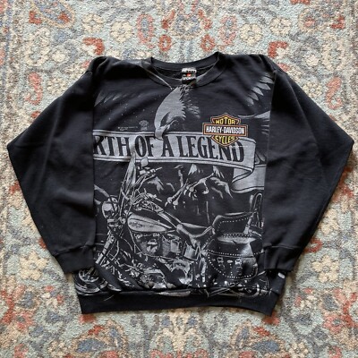 90's vintage Monster sweatshirt スウェット NOFX 90s Vintage Monster Tour Hoodie Gray Punk Music Rare