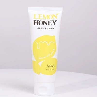 RIRE Lemon Honey Wash Off Pack 150g Moisturizing Skin Pack Koreanische Kosmet...