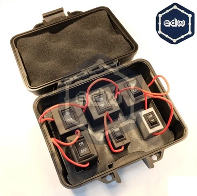 EDW Automotive Relay Bypass Switch Kit Diagnostic Test Tool with current/Amp loop