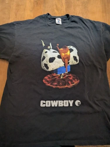 Erasure Cowboy Black Shirt Your Concert Synth P 1990s vintage concert t-shirt, vintage, size XL, single stitch, B+ condition
