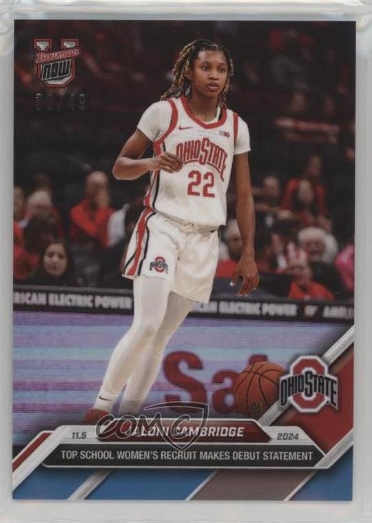 2024-25 Bowman U Now Blue 30/49 Jaloni Cambridge #4 1fl4