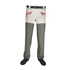 Waist Chest Waders - Waist Wading Pants, 3-Ply Breathable Fishing Medium Green