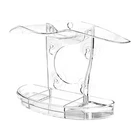 Convenient Acrylic Bird Dispenser Including Strong Suction Cups