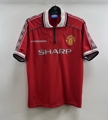 Manchester United Home Football Shirt 1998/00 Adults Large Umbro E253