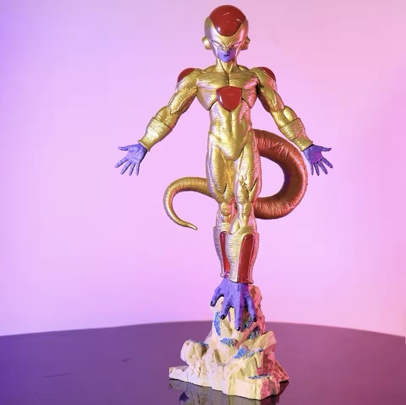 Dragon Ball Z Figurine Collection Roi Golden Freezer 26 Cm Transformation Gold