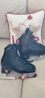 Risport Scott Hamilton size 210 with MK Flight blades  US kids 2 2.5 EUC