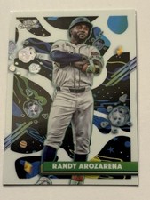 2025 Topps Cosmic Chrome - Randy Arozarena #144 White Hole Refractor
