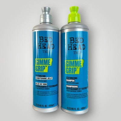 Bed Head Tigi Gimme Grip Texturizing Shampoo & Conditioner Jelly NEU 400ml X2