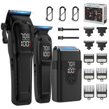 Professional Hair Clipper for Men, 3 in 1 Hair Clipper Beard Trimmer