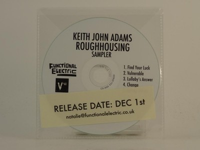 KEITH JOHN ADAMS FIND YOUR LUCK (H1) 5 Track Promo CD Single including Plastic S