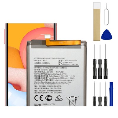 For Samsung Galaxy A01 SM-A015F SM-A015F/DS Battery QL1695 Replacement Tool  A