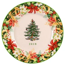 Spode Christmas Tree 2018 Collector Plate 11512127