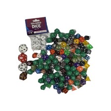 Assorted Gaming Dice Lot x122 Playing Di Various Different Shapes  Sizes