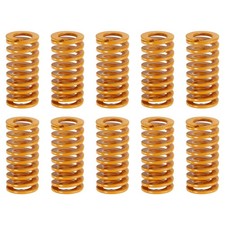 10pcs 3D Printer Heating Bed Spring, 12mm OD 25mm Length 3D Printer Parts