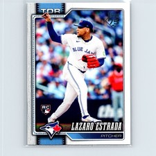 2026 Topps Lazaro Estrada Rookie #299 Toronto Blue Jays
