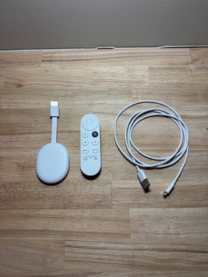 Google Chromecast HD G454V Media Streamer - Snow (FACTORY RESET)