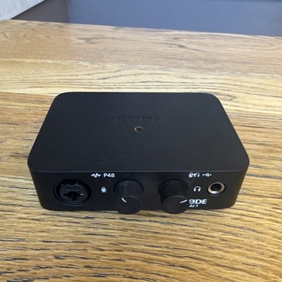Rode AI-1 USB Audio Interface XLR Mic Preamp Studio Quality Compact Black
