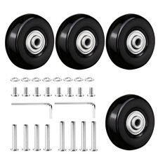 4Pcs Luggage Wheels Replacement Kit - 50mm x 18mm 2 inches