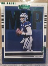 2021 Panini Contenders Dak Prescott Green MVP