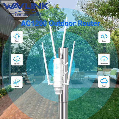 AC300/600/1200/AX1800 Hochleistungs-Router für den Außenbereich Dualband große Reichweite 4 Antennen