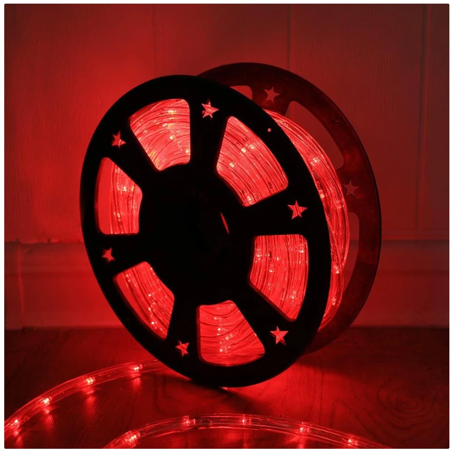 360 LED Red Rope Lights - Indoor Outdoor Waterproof