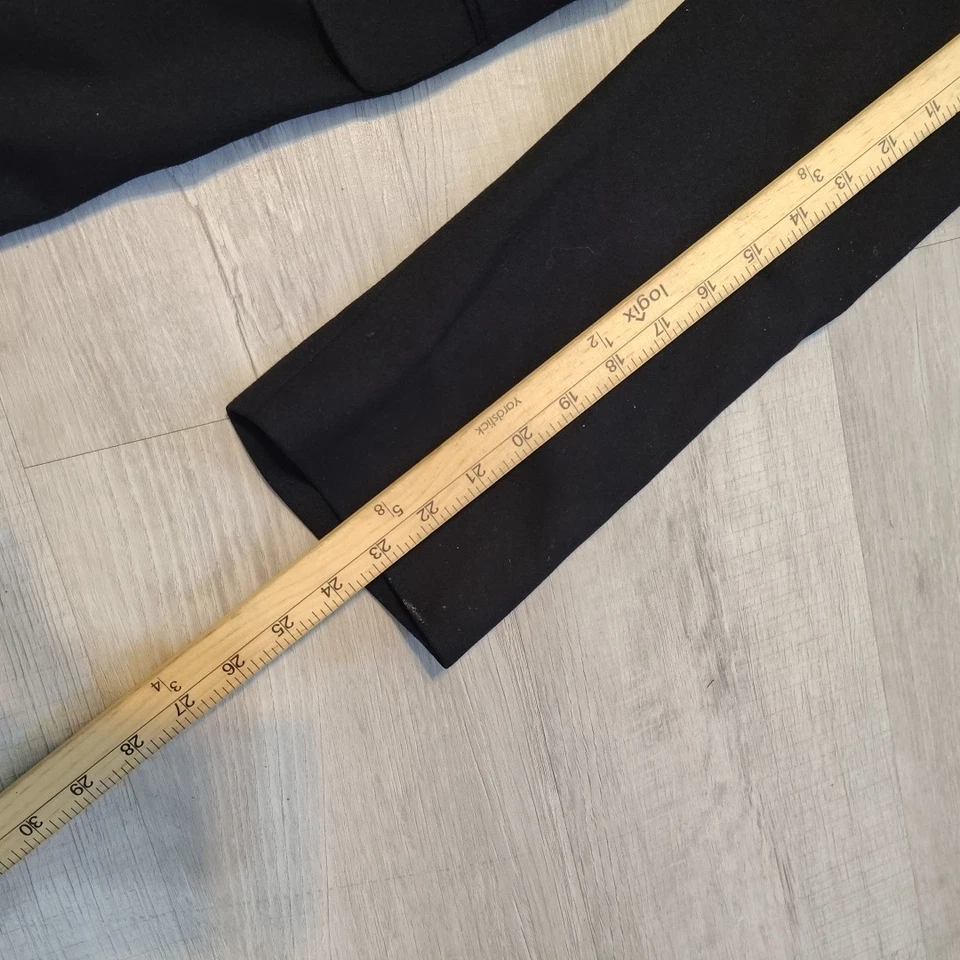 Abrigo Chaqueta Blazer Brooks Brothers Negro Loro Piana Cachemira 39 R Italia Formal Foto 4 de 4