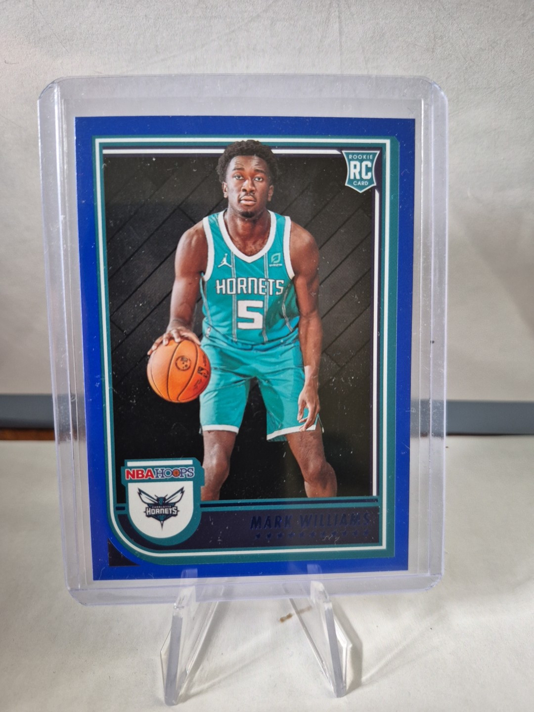 Mark Williams 2022-23 Hoops - Blue #245 Charlotte Hornets RC