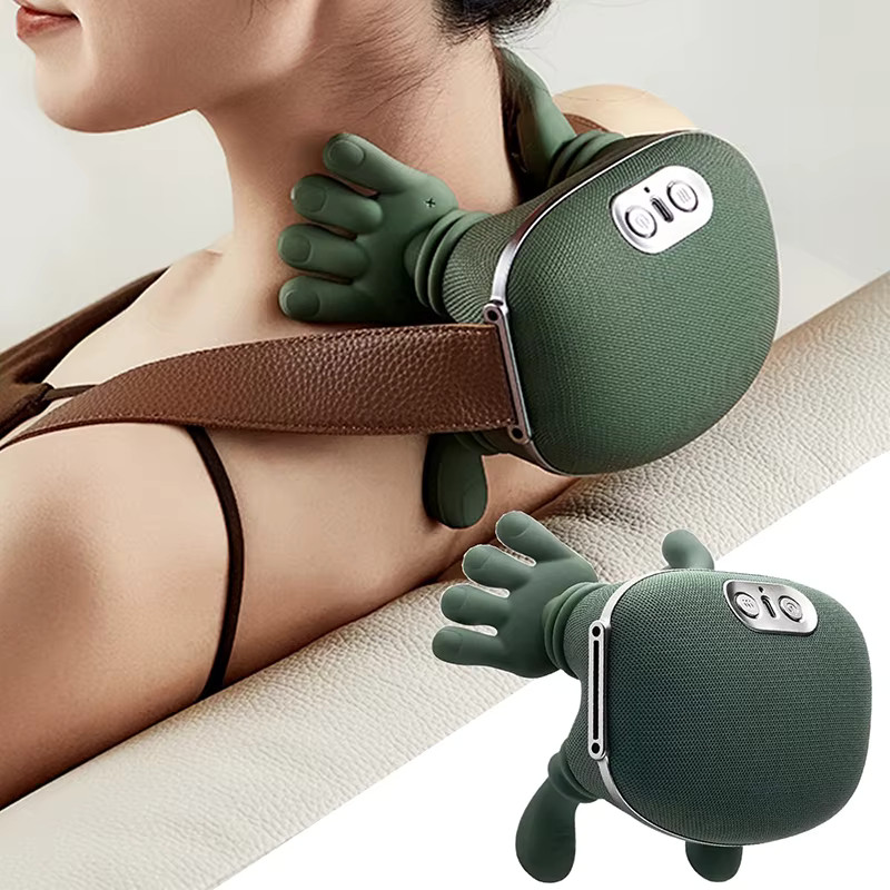 Bionic Neck and Shoulder Massager N7 Kneading Massager Scarf 3-Level Modes