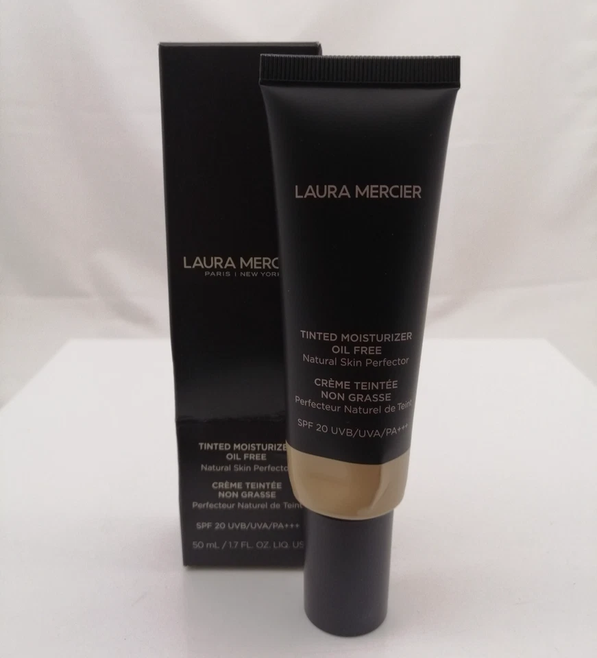 Laura Mercier Oil Free Tinted Moisturizer Natural Skin Perfector SPF 20 New F1 - Image 4 of 4